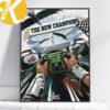 Super Bowl LVII Philadelphia Eagels Champions 2023 Poster Canvas