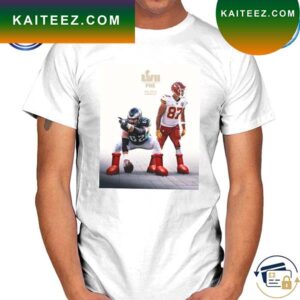 Super bowl lvii philadelphia eagles and Kansas chief the mschf big red boots T-shirt