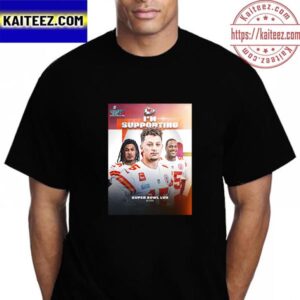 Supporting The Kansas City Chiefs In NFL Super Bowl LVII 2023 Vintage T-Shirt