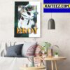The 2022 NFL Defensive Player Of The Year Is San Francisco 49ers DE Nick Bosa Art Decor Poster Canvas