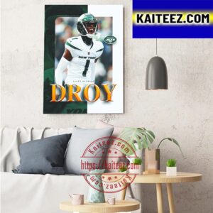 The 2022 NFL Defensive Rookie Of The Year Goes To Sauce Gardner Art Decor Poster Canvas