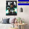 The 2022 Offensive Rookie Of The Year Is New York Jets WR Garrett Wilson Art Decor Poster Canvas