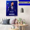The Best FIFA Mens Goalkeeper Award 2022 Goes To Emi Martinez Art Decor Poster Canvas