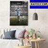 The Best FIFA Mens Goalkeeper Award 2022 Goes To Emi Martinez Art Decor Poster Canvas
