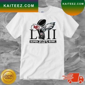The Chiefs Vs Eagles LVII Super Bowl 2023 T-shirt