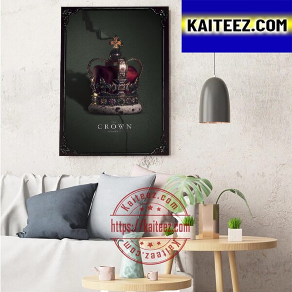 The Crown Season 5 Poster Movie Art Decor Poster Canvas