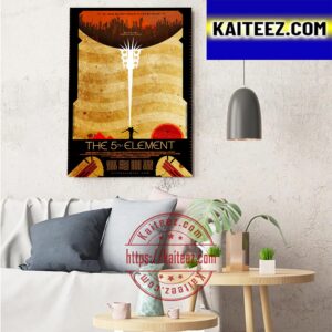The Fifth Element Official Poster Art Decor Poster Canvas
