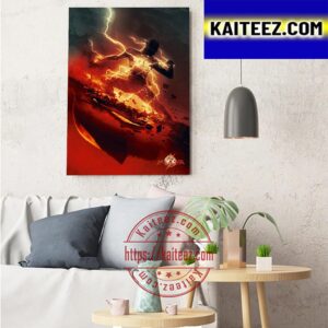 The Flash Movie New Poster Of DC Comics Art Decor Poster Canvas