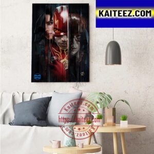 The Flash Worlds Collide With This Multiverse Of Madness Style Poster Art Decor Poster Canvas