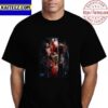 The Flash Worlds Collide Flash Variant Poster Movie Fan Art Vintage T-Shirt