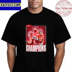 The Kansas City Chiefs Are Super Bowl LVII Champions Vintage T-Shirt