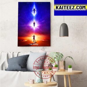 The Marvels Official Poster Of Marvel Studios Higher Further Faster Together Art Decor Poster Canvas