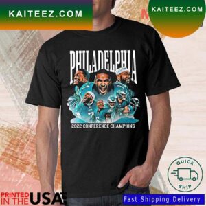 The Philadelphia Eagles 2022 Conference Champions T-shirt