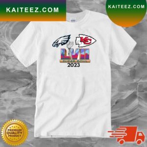 The Philadelphia Eagles Vs Kansas City Chiefs LVII Super Bowl 2023 T-shirt