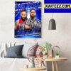 Utah Jazz Are The NBA KIA Skills Champion Art Decor Poster Canvas