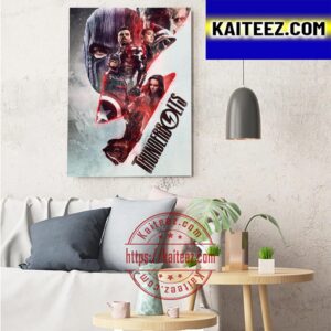 Thunderbolts Movie Poster Fan Art Decor Poster Canvas