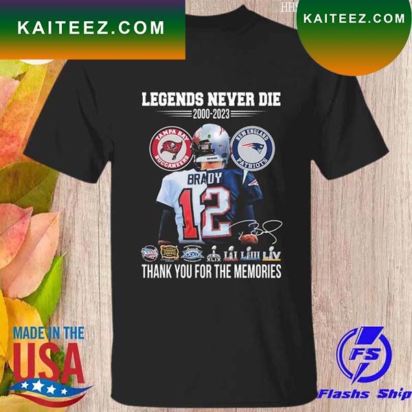 Thank You For Memories Tom Brady Football Player Unisex T-Shirt