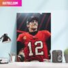 Tom Brady Tampa Bay Buccaneers 23 Season Career Decor Canvas-Poster