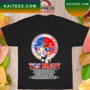 Tom Brady the patriots The Buccaneers The goat T-shirt