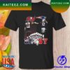 Tom Brady New England Patriots legends never die 2000 2023 thank you for the memories signature T-shirt