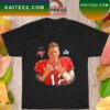 Tom brady the goat tampa bay buccaneers with his signature T-shirt