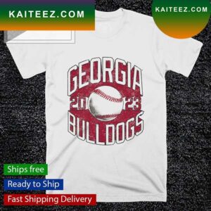 University of Georgia Georgia Baseball Fade T-shirt