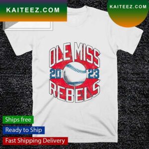 University of Mississippi Baseball Fade T-shirt