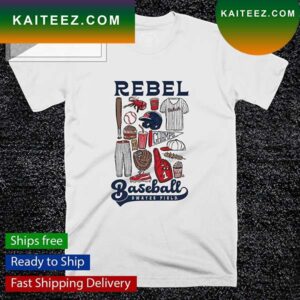 University of Mississippi Baseball Swayze Field T-shirt