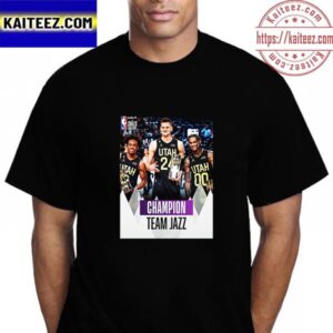 Utah Jazz Are The NBA KIA Skills Champion Vintage T-Shirt