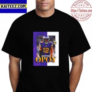 WR Justin Jefferson Is 2022 NFL Offensive Player Of The Year Vintage T-Shirt