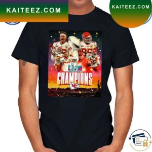 We are super bowl LVII champions Kansas city Chiefs T-shirt