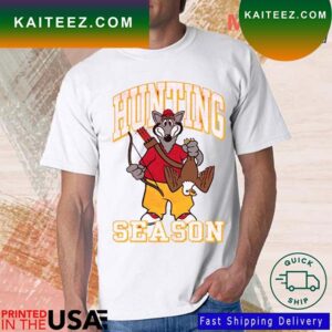 Wolf Mascot Kansas City Hunting Season T-Shirt