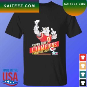 Wolf trophy super bowl champions Kansas city Chiefs T-shirt