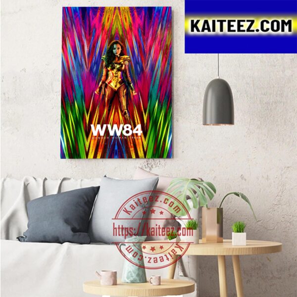 Wonder Woman 1984 WW84 Poster Movie Art Decor Poster Canvas