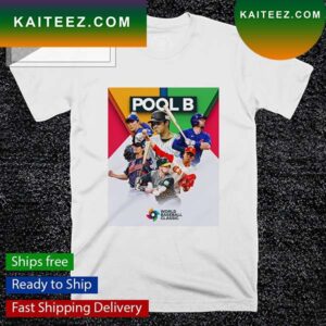 World Baseball Classic Pool B poster T-shirt