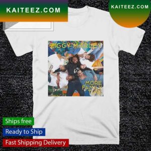 Ziggy Marley More Family Time Album Cover T-shirt