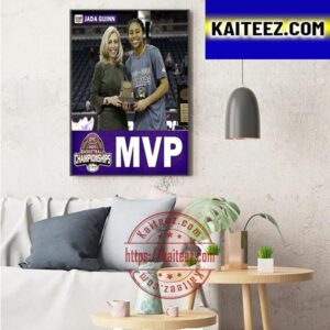 2023 Ohio Valley Conference Tournament MVP Is Jada Guinn Art Decor Poster Canvas