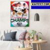 2023 World Baseball Classic Championship Are Team Japan Champions Art Decor Poster Canvas