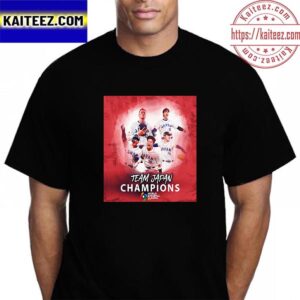 2023 World Baseball Classic Championship Are Team Japan Champions Vintage T-Shirt