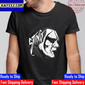 AEW Sting Stealth Vintage T-Shirt