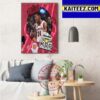 Alabama Crimson Tide Mens Basketball Are 2023 Southeastern Conference Champions Art Decor Poster Canvas