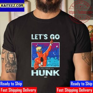 All Elite Wrestling Ryan Nemeth Lets Go Hollywood Hunk Vintage T-Shirt