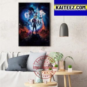 Ant Man And The Wasp Quantumania 2023 Of Marvel Studios Official Poster Art Decor Poster Canvas