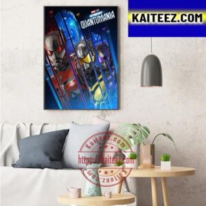 Ant Man And The Wasp Quantumania Of Marvel Studios Fan Art Poster Movie Art Decor Poster Canvas