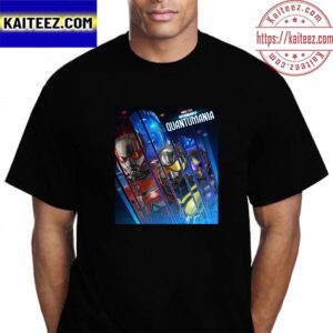 Ant Man And The Wasp Quantumania Of Marvel Studios Fan Art Poster Movie Vintage T-Shirt