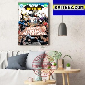 Batman Wayne Family Adventures Art Decor Poster Canvas