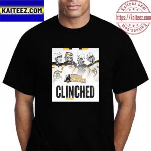 Boston Bruins Clinched Stanley Cup Playoffs 2023 Vintage T-Shirt