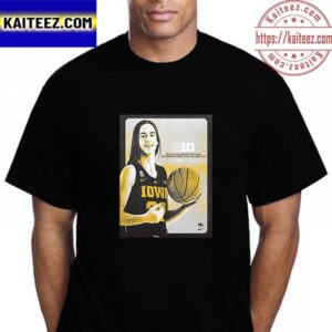 Caitlin Clark Is BIG Ten Player Of The Year Vintage T-Shirt