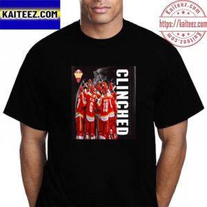 Calgary Wranglers Clinched 2023 Calder Cup Playoffs Vintage T-Shirt