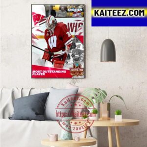 Cami Kronish Is 2023 Womens Frozen Four Most Outstanding Player Art Decor Poster Canvas